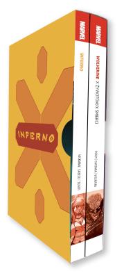 Marvel Fresh Inferno i Wolverine. X żywotów / X śmierci - pakiet. Autor: Jonathan Hickman, Percy Benjamin, Schiti Valerio, Caselli Stefano, Joshua Cassara, Federico Vicentini. SmakLiter.pl Okładka książki Marvel Fresh Inferno i Wolverine. X żywotów / X śmierci - pakiet