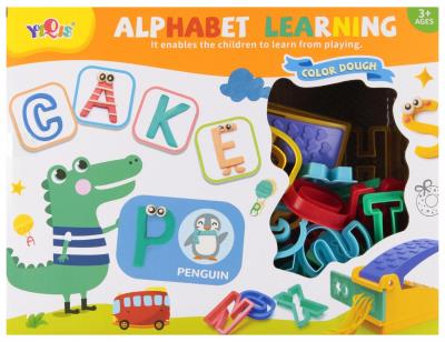 Masa plastyczna Literki+akcesoria. Wydawca: Mega Creative. SmakLiter.pl Opakowanie Masa plastyczna Literki+akcesoria