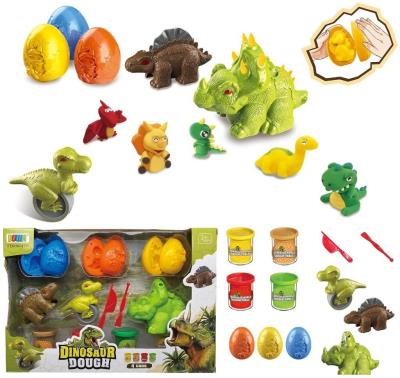 Opakowanie Masa plastyczna z foremkami dinozaury