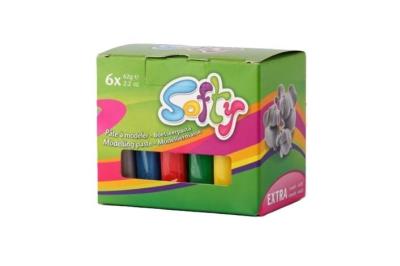 Opakowanie Masa softy 62g x 6 kolorów podstawowych