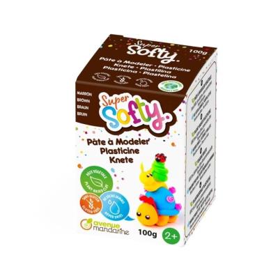 Opakowanie Masa super-softy brązowa 100g