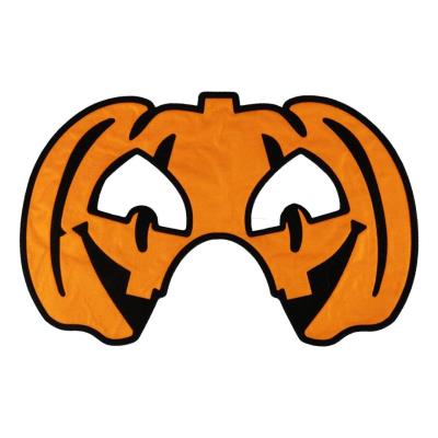 Maska na Halloween flokowana Dynia. Wydawca: ARPEX. SmakLiter.pl Opakowanie Maska na Halloween flokowana Dynia