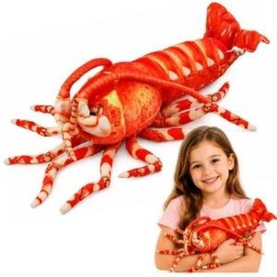 Opakowanie Maskotka Duża Krewetka 55cm