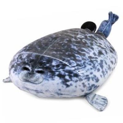 Opakowanie Maskotka Foka szara 38cm
