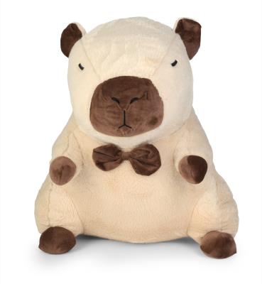 Opakowanie Maskotka Kapibara brązowa muszka 66cm