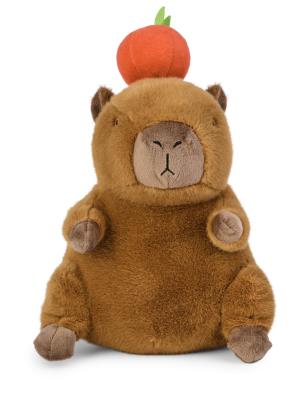 Opakowanie Maskotka Kapibara z jabłkiem 25cm
