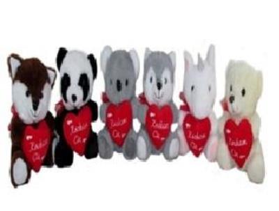 Opakowanie Maskotka Kocham Cię 20cm MIX