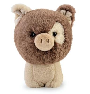 Maskotka Teddy Pets pig brown. Wydawca: Daffi. SmakLiter.pl Opakowanie Maskotka Teddy Pets pig brown