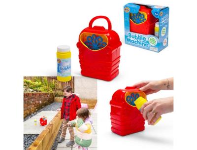 Maszyna do baniek mydlanych. Wydawca: One for Fun. SmakLiter.pl Opakowanie Maszyna do baniek mydlanych