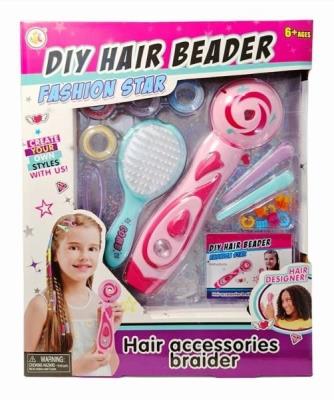 Maszynka do zaplatania koralików we włosy. Wydawca: SWEDE. SmakLiter.pl Opakowanie Maszynka do zaplatania koralików we włosy