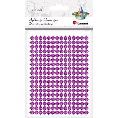 Opakowanie Mata dekoracyjna z ćwiekami 130x95mm fiołkowa