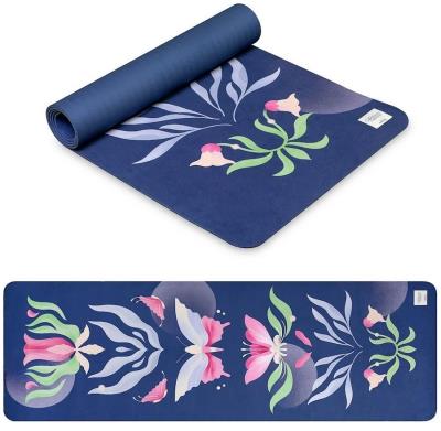 Mata fit The Bloom Mat. Wydawca: Spokey. SmakLiter.pl Opakowanie Mata fit The Bloom Mat
