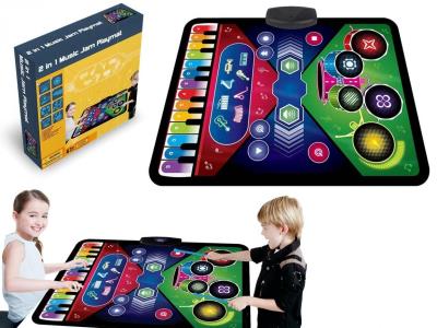 Mata muzyczna 2w1 Pianino + instrumenty. Wydawca: Madej. SmakLiter.pl Opakowanie Mata muzyczna 2w1 Pianino + instrumenty