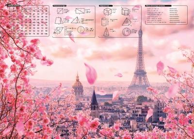 Opakowanie Mata na biurko z nadrukiem paris