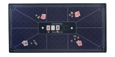 Opakowanie Mata pokerowa niebieska 177x89cm