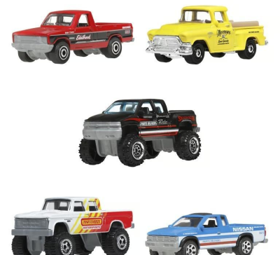 Opakowanie Matchbox Metalowy samochodzik mix (10szt)