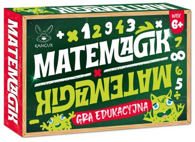 Matemagik. Gra edukacyjna. Wydawca: Kangur. SmakLiter.pl Opakowanie Matemagik. Gra edukacyjna