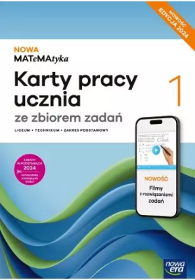 Matematyka LO 1 Nowa MATeMAtyka KP + zbiór ZP. Autor: Wej Karolina, Dorota Ponczek. SmakLiter.pl Okładka książki Matematyka LO 1 Nowa MATeMAtyka KP + zbiór ZP