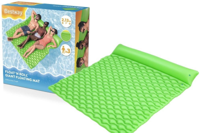 Materac dmuchany do pływania 213x170x21cm. Wydawca: Bestway. SmakLiter.pl Opakowanie Materac dmuchany do pływania 213x170x21cm
