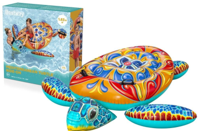 Opakowanie Materac dmuchany żółw 183x173cm