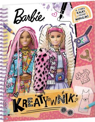 Okładka książki Mattel barbie. kreatywnik