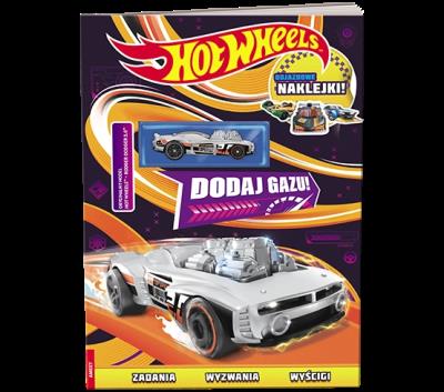 Okładka książki Mattel Hot Wheels Dodaj gazu! FLA-1607
