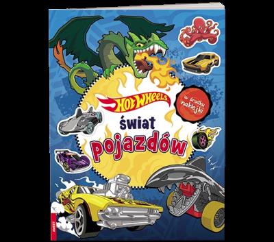 Mattel Hot Wheels Świat pojazdów SYR-1601. Autor: Opracowanie zbiorowe. SmakLiter.pl Okładka książki Mattel Hot Wheels Świat pojazdów SYR-1601