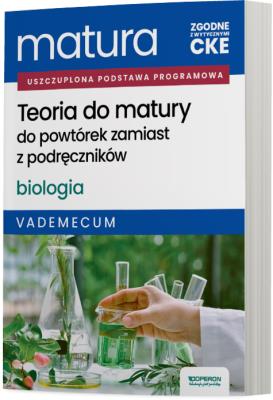 Okładka książki Matura 2026 Biologia Teoria do matury Vademecum ZR