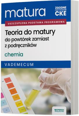 Okładka książki Matura 2026 Chemia Teoria do matury Vademecum ZR