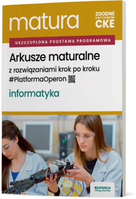 Okładka książki Matura 2026 Informatyka Arkusze ZR