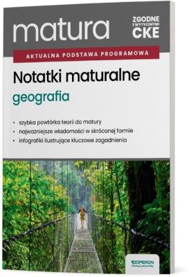 Okładka książki Matura 2027 Geografia Notatki ZR