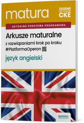 Okładka książki Matura 2027 Język angielski. Arkusze maturalne ZR