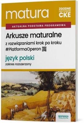 Okładka książki Matura 2027 Język polski. Arkusze maturalne ZR