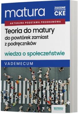 Okładka książki Matura 2027 Wiedza o społeczeństwie Vademecum