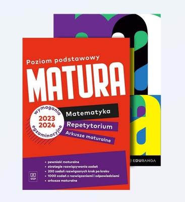 Okładka książki Matura Matematyka arkusze i odp + reperytorium ZP