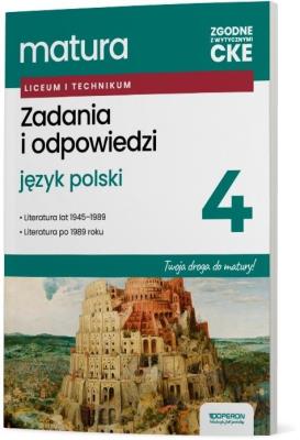 Okładka książki Matura Testy czwartoklasisty J.polski Zadania i...