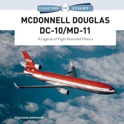McDonnell Douglas DC-10/MD-11. Autor: Wolfgang Borgmann. SmakLiter.pl Okładka książki McDonnell Douglas DC-10/MD-11