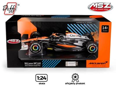 Opakowanie McLaren MCL60 2023 British Grand Prix srebrny