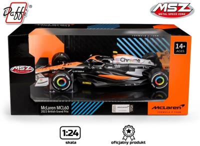 Opakowanie McLaren MCL60 2023 British Grand Prix srebrny