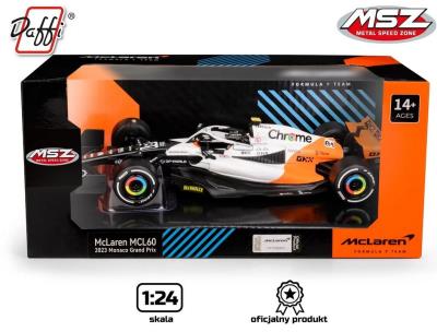 Opakowanie McLaren MCL60 2023 Monaco Grand Prix biały