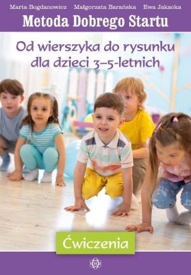 Okładka książki MDS. Od wierszyka do rysunku dla dzieci 3-5...