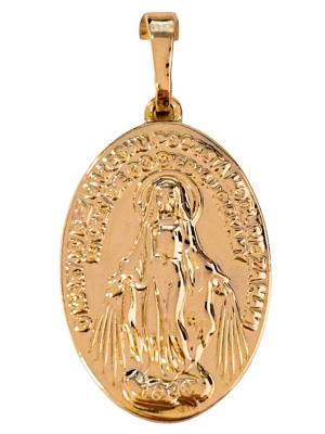 Opakowanie Medalik Matka Boża Niepokalana stainlees steel