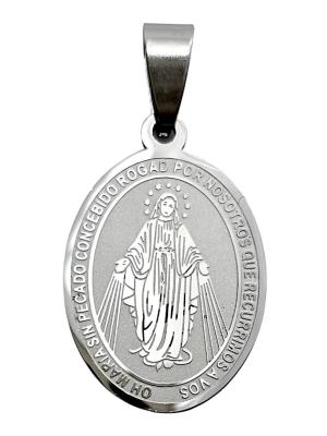 Opakowanie Medalik Matka Boża Niepokalana Stainless