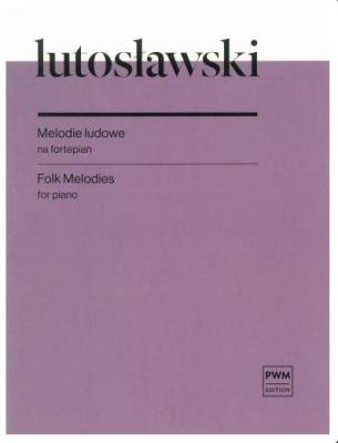 Okładka książki Melodie ludowe na fortepian