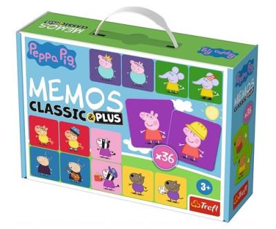Opakowanie Memo Classic&Plus Świnka Peppal TREFL