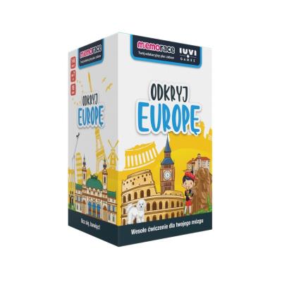 Opakowanie MemoRace Odkryj Europę IUVI Games