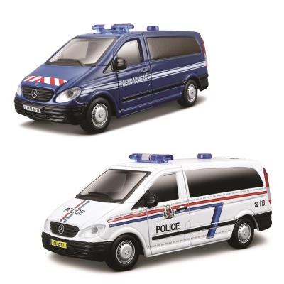 Opakowanie Mercedes Vito Policja, różne rodzaje 1:50 BBURAGO