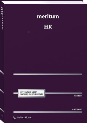 Okładka książki Meritum HR