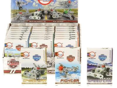 Opakowanie Metalowe klocki do skręcania z narzędziami MIX