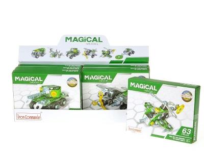 Opakowanie Metalowe klocki do skręcania ze śrubokrętem MIX